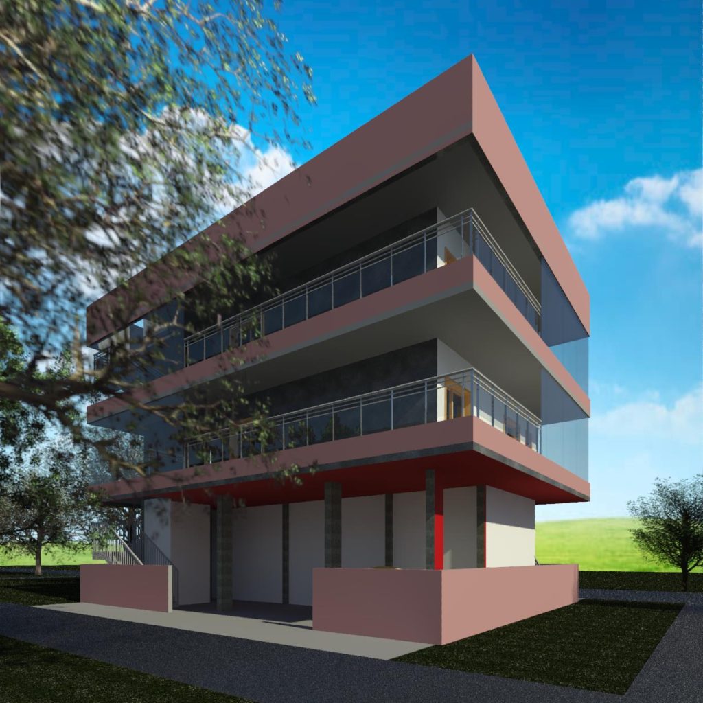 Corner elavation 2